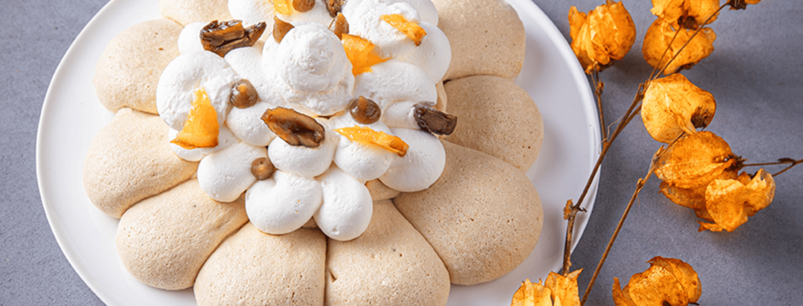 Recette de pavlova aux marrons - La Perruche