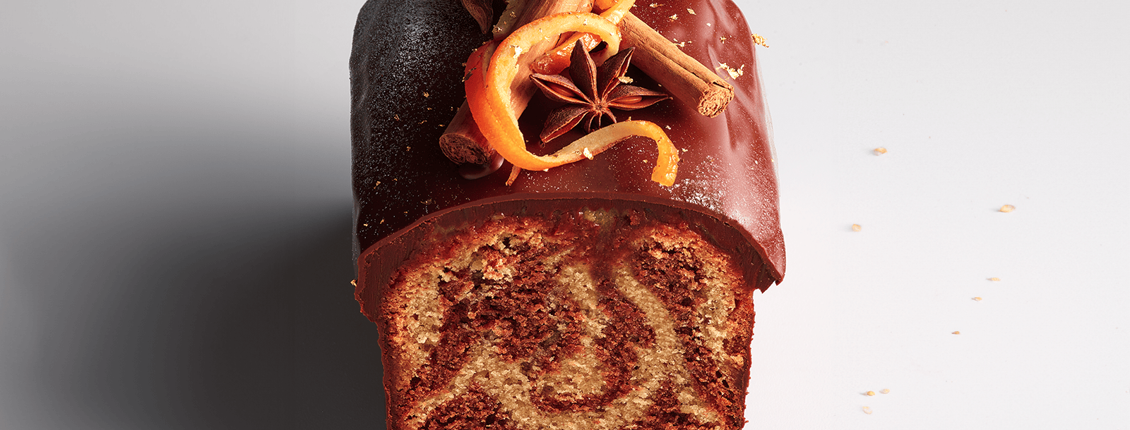 Christmas spice marble cake by Angelo Musa