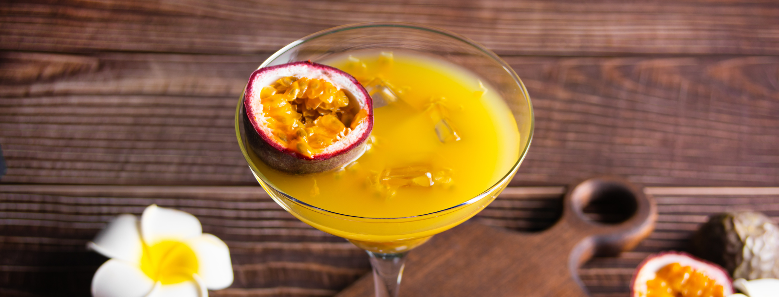 Recette de mocktail mangue et fruit de la passion La Perruche