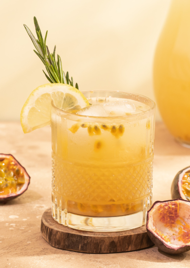 Cocktail rhum passion