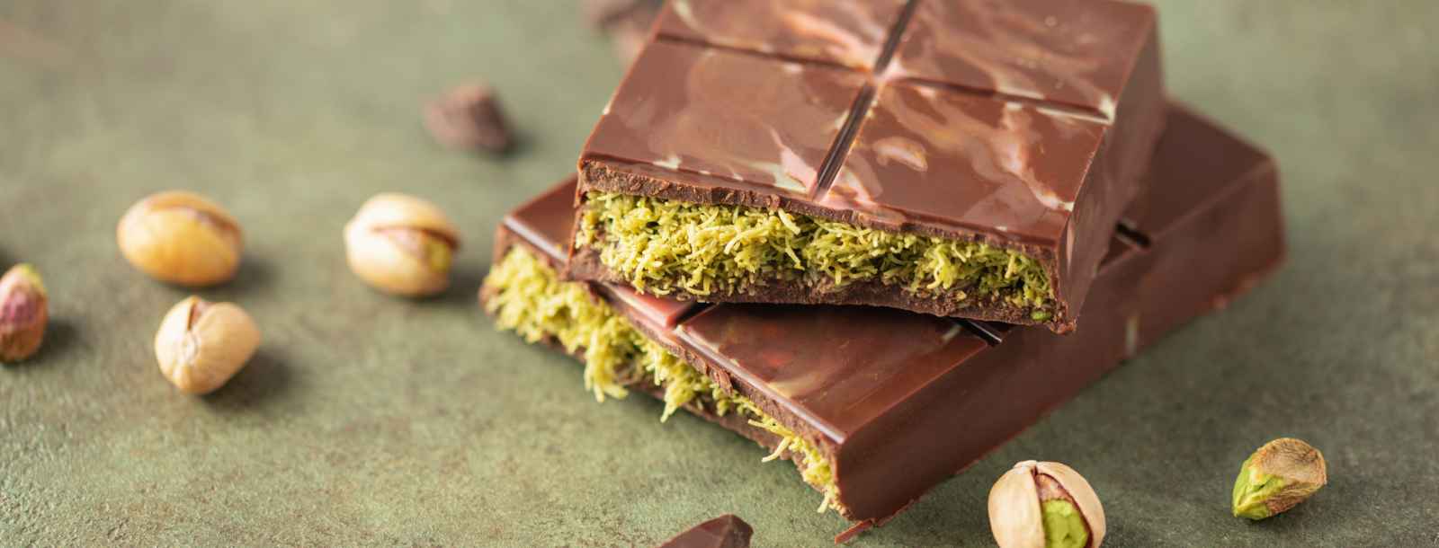 Recette de tablette de chocolat Dubaï fourrée à la pistache - La Perruche