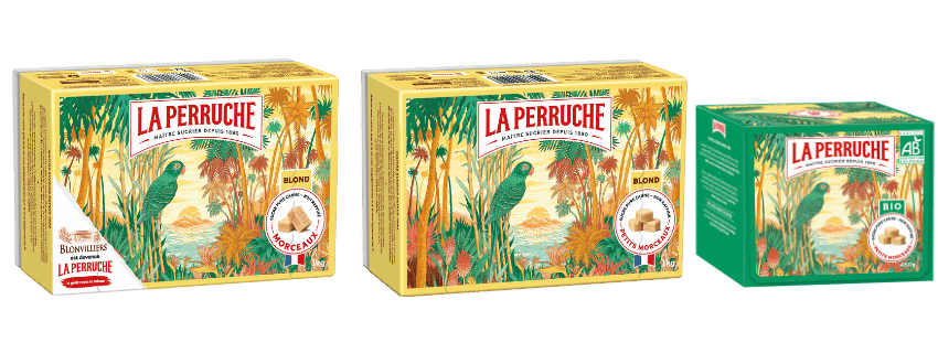 Les morceaux réguliers blonds