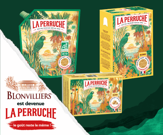 LE SUCRE DE CANNE BLOND BLONVILLIERS RESTE LE MÊME